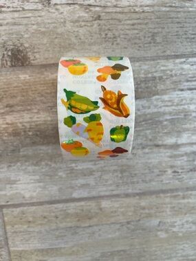 Autumn Harvest Decorative Stickers - Orange & Green